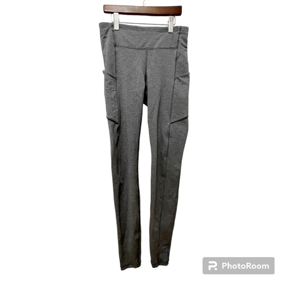 Lululemon gray leggings with pockets size 4 - Picture 6 of 12